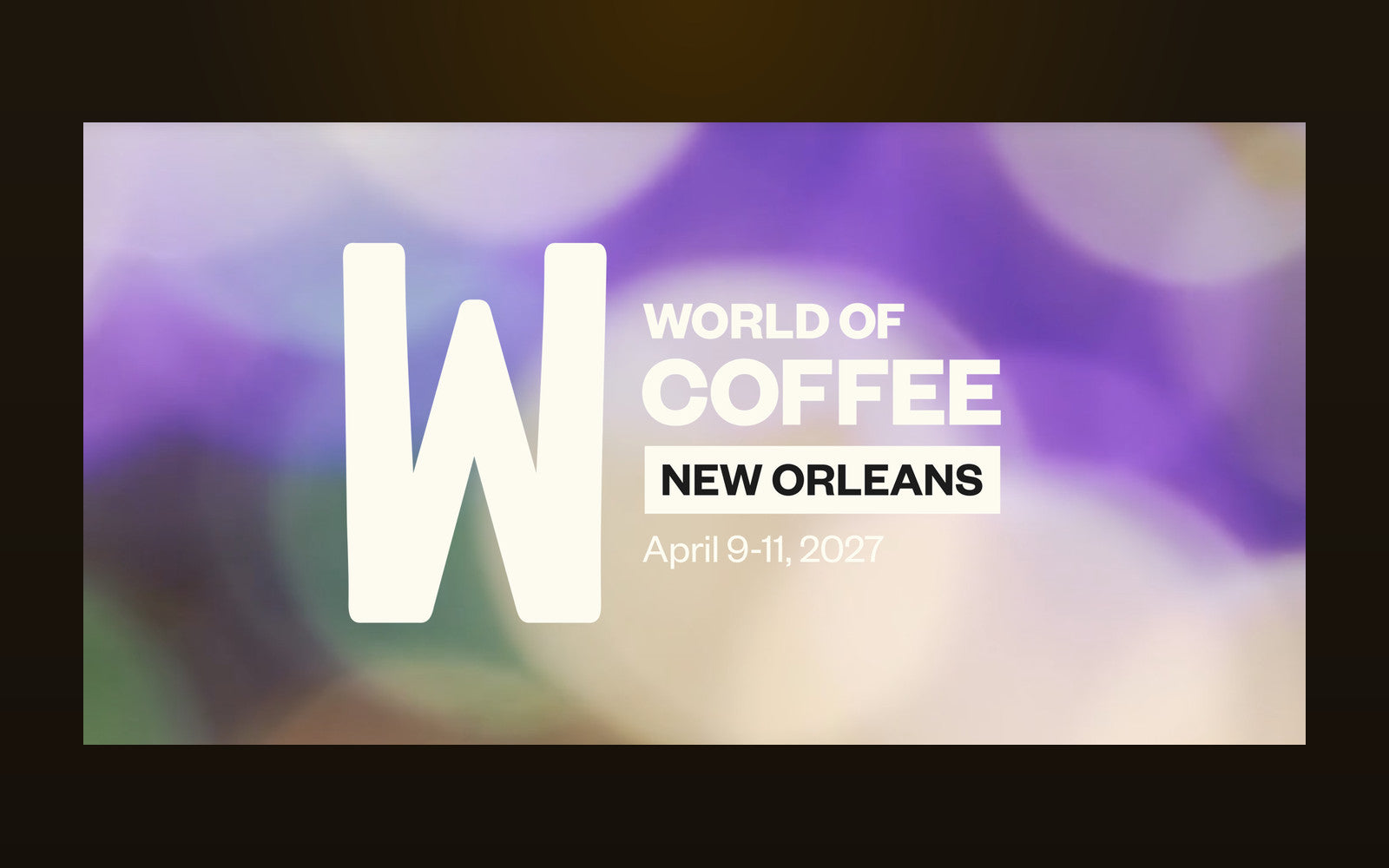World of Coffee event artwork